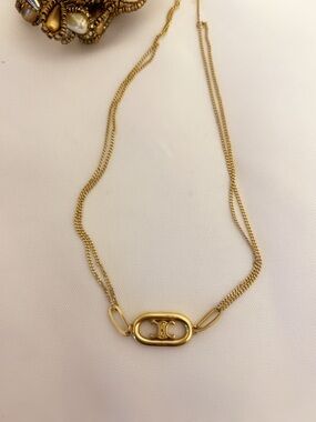 CELINE Celine Triomphe Necklace